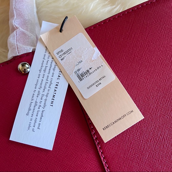 NEW! Rebecca Minkoff LARGE MAB Leather Tote - Picture 8 of 8